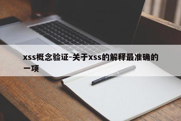 xss概念验证-关于xss的解释最准确的一项